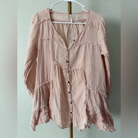 Free People Long Sleeve Top - Picture 2 of 4